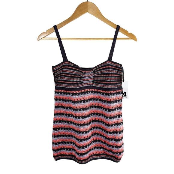 M Missoni Sleeveless Knit Casual Top Size 44 US 8 Stretch - Picture 1 of 11